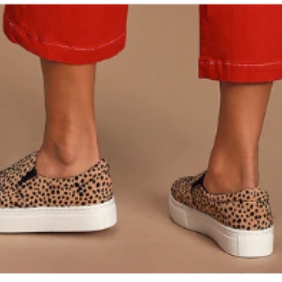 Nixon Red Contrast Stitch Culottes - Picture 3 of 7